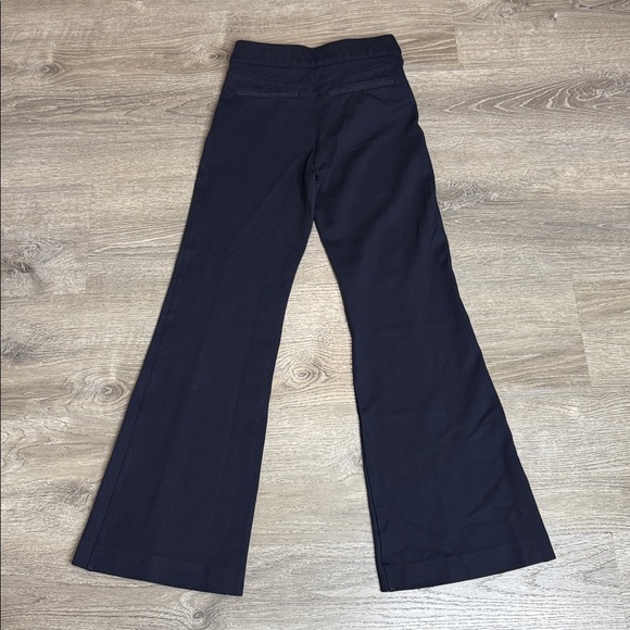 Spanx Women’s Ponte Flare Pant Seam Detail High-Rise in Timeless Navy Sz S - Picture 8 of 12